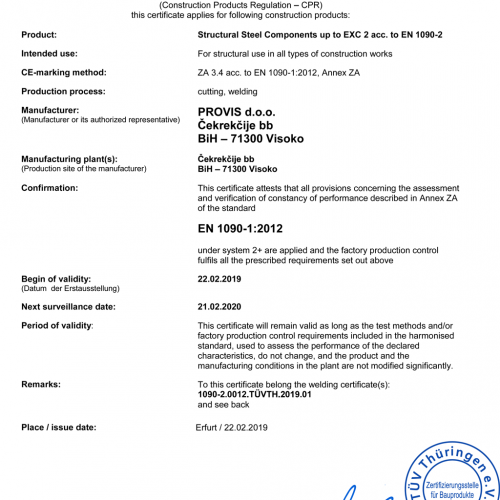 PROVIS-d.o.o.-FB-CPR-1090-1-013-Certificate-F-P-C_190012_TÜV_TH2019_01_en_rev.05-500x500